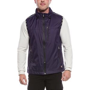 Post Card Mens  Vest, Blue